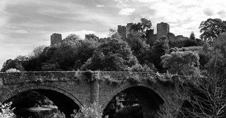 Ludlow Castle and bridge